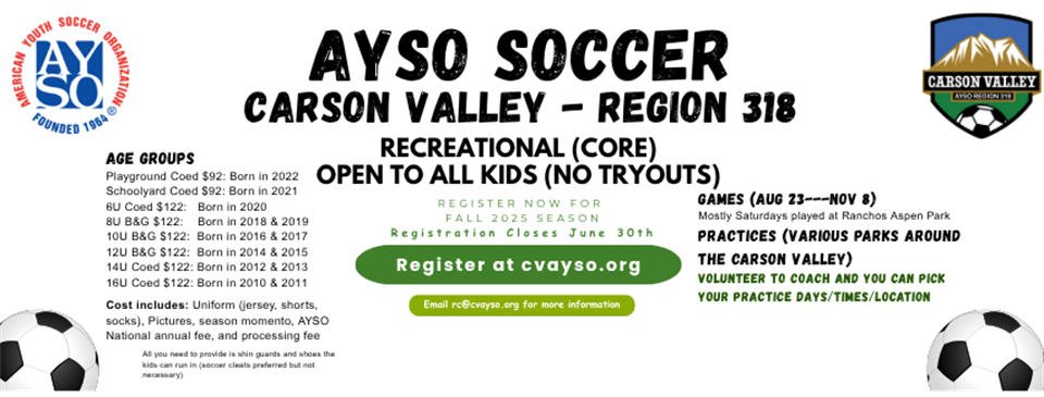 Register now for Fall 2025!